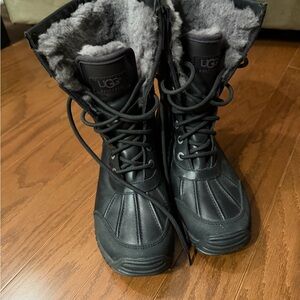 UGG Black Insulated Boots